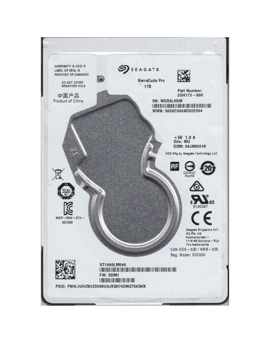 Seagate Barracuda Pro ST1000LM049 1TB